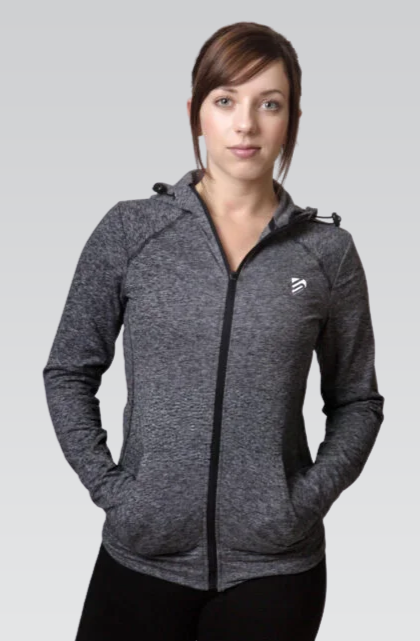 Gray Zipper Jacket