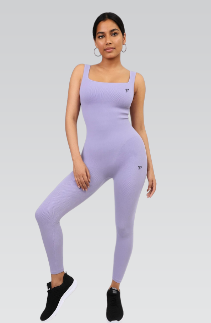 Activewear Baby Purple-Jumpsuit