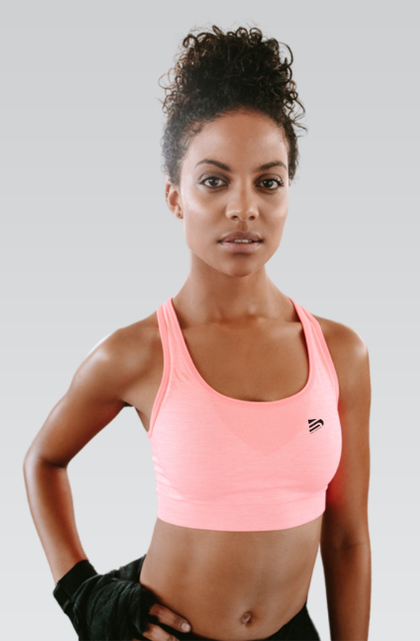 Pink Racerback Sports Bra